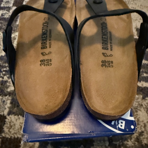 Birkenstock Black Sandals Gizeh 38 - Picture 3 of 8